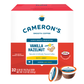 Cameron's Coffee, Light Roast, Vanilla Hazelnut, Pods