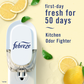Febreze Plug In Air Freshener Scented Oil Refill, Kitchen Odor Fighter