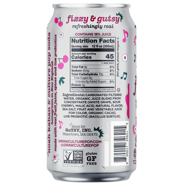Culture Pop Soda Noah Kahan's Sparkling Black Cherry