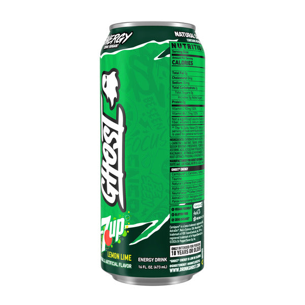 GHOST Energy Ghost Zero Sugar 7UP