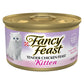 Purina Fancy Feast Grain Free Pate Wet Kitten Food, Tender Chicken Feast
