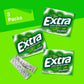 Extra Spearmint Sugar Free Chewing Gum Spring Break Travel Accessories