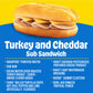 Lunchables Uploaded Turkey and Cheddar Sub Sandwich Snack Kit