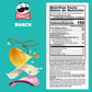 Pringles Ranch Potato Crisps Chips, Lunch Snacks, 5.5 oz