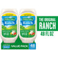 Hidden Valley Original Ranch Condiment and Dressing, Easy Squeeze Bottle