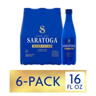 SARATOGA Sparkling Spring Water Bottle PET, 16 Oz,...
️
