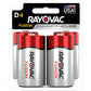 RAYOVAC D Batteries, Alkaline D Cell Batteries