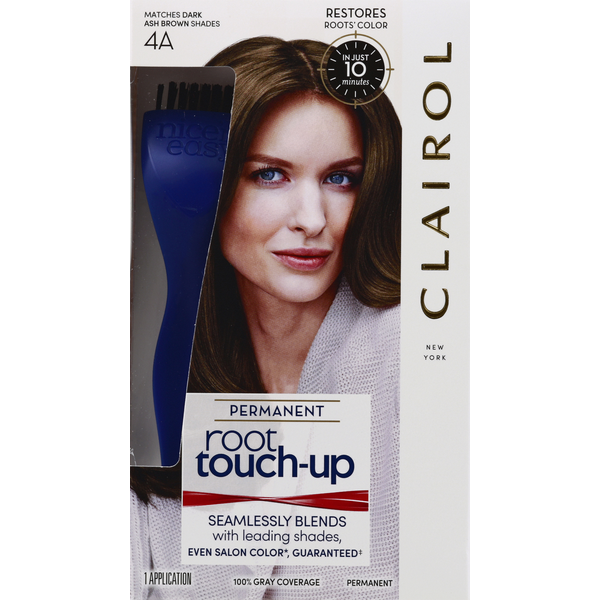 Nice 'n Easy Permanent Color, Matches Dark Ash Brown Shades 4A