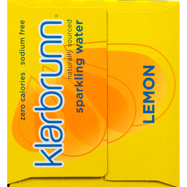 Klarbrunn Lemon Sparkling Water