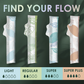 L. Organic Cotton Tampons Super Absorbency, BPA-free Plastic Applicator