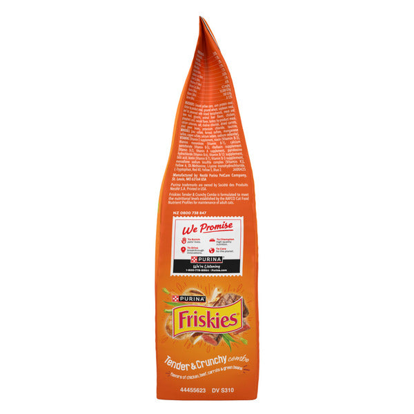 Purina Friskies Tender and Crunchy Combo Chicken, Beef, Carrots and Green Beans Dry Cat Food