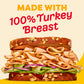 Oscar Mayer Honey Smoked Turkey Breast Sliced Deli Sandwich Lunch Meat Mega Pack