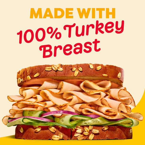 Oscar Mayer Honey Smoked Turkey Breast Sliced Deli Sandwich Lunch Meat Mega Pack