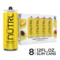 NUTRL Vodka Hard Seltzer, Lemonade Variety️