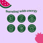 Bloom Sparkling Energy Strawberry Watermelon Sparkling Energy Drink