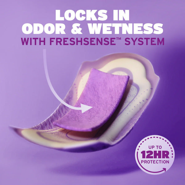 Poise Incontinence Pads, Moderate Absorbency, Regular Length