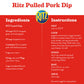 Ritz Toasted Chips Veggie Crackers, Party Snacks 8.1 oz