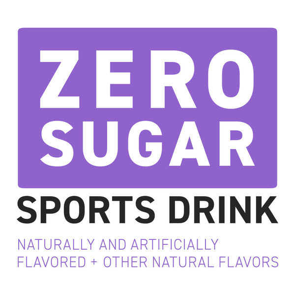 POWERADE Grape Zero Sugar Sports Drink Bottle