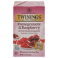 Twinings Herbal Tea, Flavoured, Pomegranate & Raspberry, Tea Bags