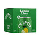 OLIPOP Prebiotic Soda, Lemon Lime, Shelf Stable