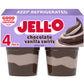 Jell-O Original Chocolate Vanilla Swirls Refrigerated Pudding Cup Snacks