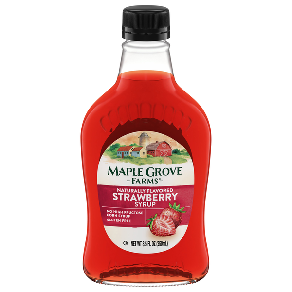 Maple Grove Farms of Vermont Strawberry Syrup