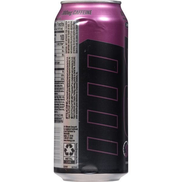 C4 Energy Drink, Zero Sugar, Atomic Grape