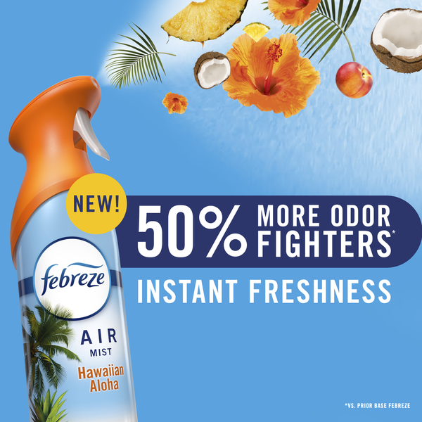 Febreze Air Mist Kitchen Air Freshener Spray, Fresh Lemon