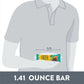 FULFIL Chocolate Salted Caramel Flavored Protein Bars, 1.41 oz (4 Count)