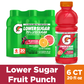 Gatorade Lower Sugar Electrolyte Beverage Fruit Punch Naturally Flavored