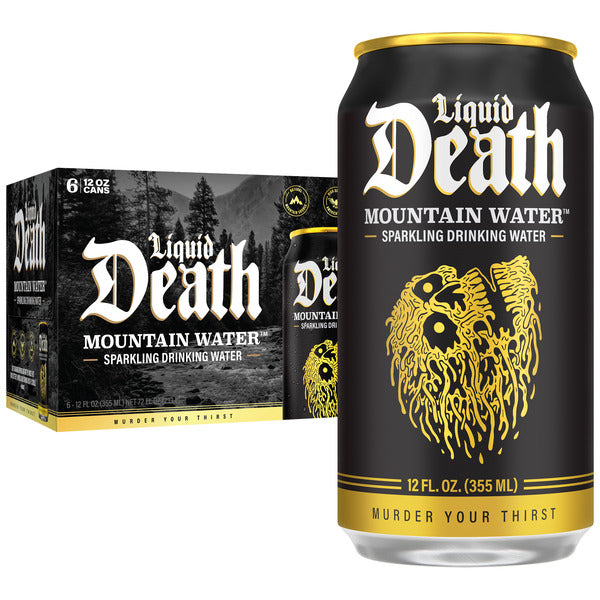 Liquid Death Sparkling Mountain Water