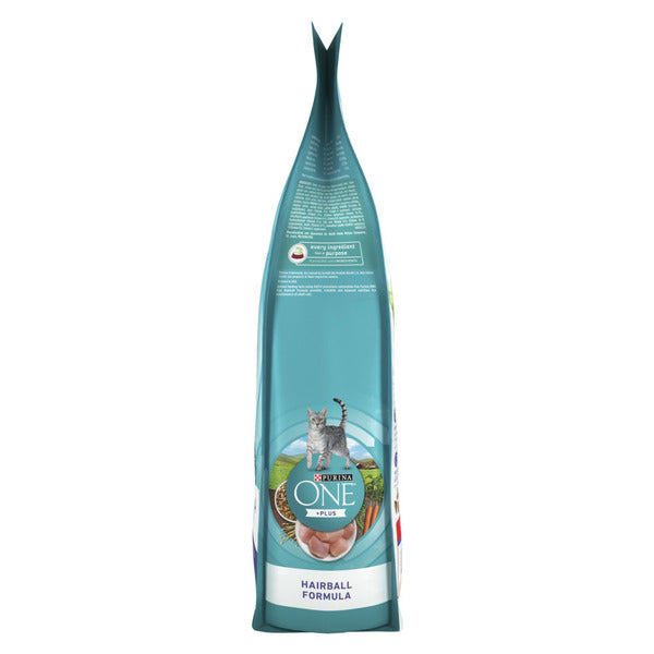 Purina ONE Natural Cat Food for Hairball Control, +PLUS Hairball Formula