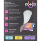 U by Kotex Daily Wrapped Extra Coverage Liners