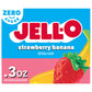 Jell-O Zero Sugar Strawberry Banana Flavor Gelatin
