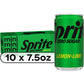 Sprite Zero Sugar Lemon Lime Diet Soda Pop Soft Drinks