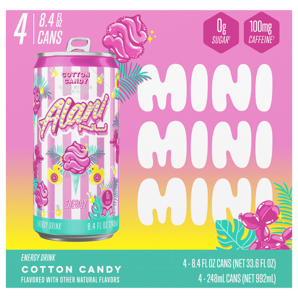 Alani Nu Cotton Candy Mini Energy Drink