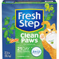Fresh Step Clean Paws Clumping Low-Tracking Cat Litter, Gain Scent