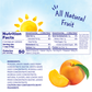 Dole Diced Peaches, in 100% Fruit Juice with Natural Flavors, Yellow Cling