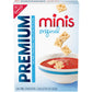 Premium Original Mini Saltine Crackers, Lunch Snacks 11 oz