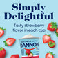 Dannon Fruit on the Bottom Strawberry Low Fat Yogurt, Gluten Free Snacks with Real Strawberry Pieces, Good Source of Calcium and Vitamin D, 5.3 OZ Yogurt Container