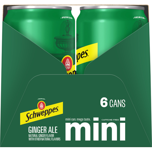 Schweppes Caffeine Free Mini Ginger Ale