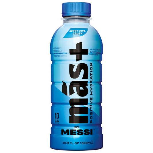 Más+ by Messi Hydration Sports Drink, Berry Copa Crush