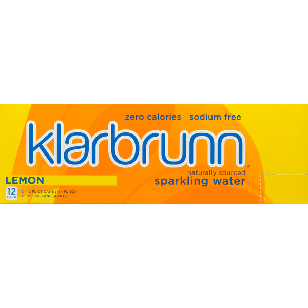 Klarbrunn Lemon Sparkling Water