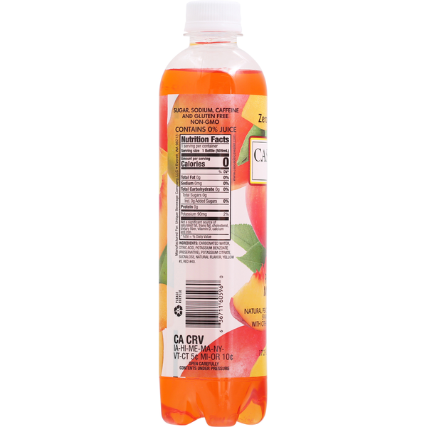 Cascade Ice Sparkling Water, Peach Mango