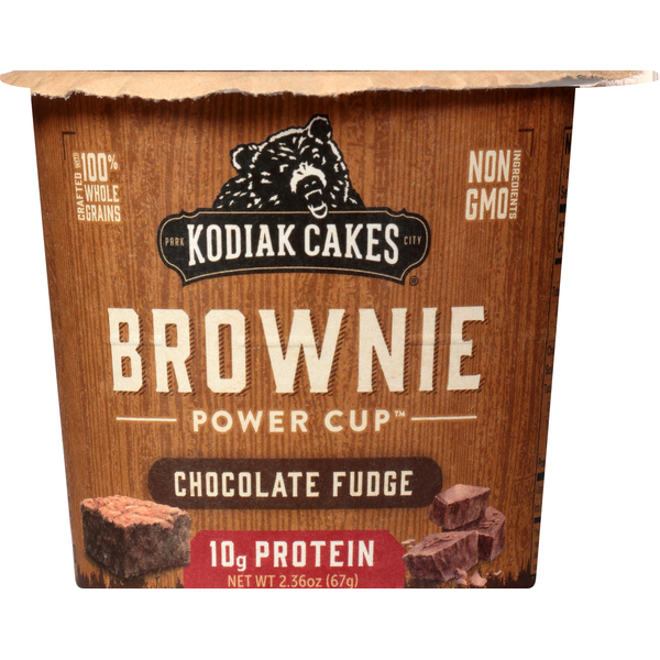 Kodiak Chocolate Fudge Brownie in a Cup