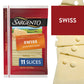 Sargento Natural Swiss Sliced Cheese, 11 Slices