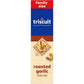 TRISCUIT Roasted Garlic Whole Grain Wheat Crackers, Lunch Snacks, Family Size 12.5 oz