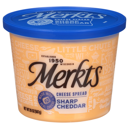 Merkts Cheese Spread, Sharp Cheddar