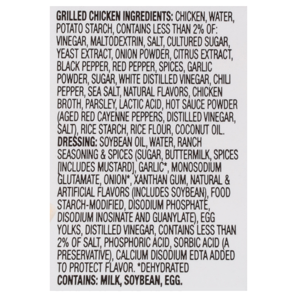 Hidden Valley Original Ranch Dippers Buffalo Ranch Grilled Chicken Strips with Ranch Cup