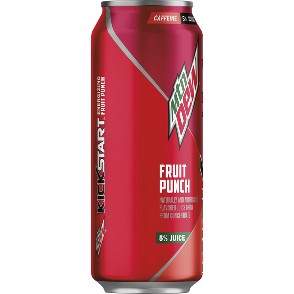Mountain Dew Juice Drink, Fruit Punch